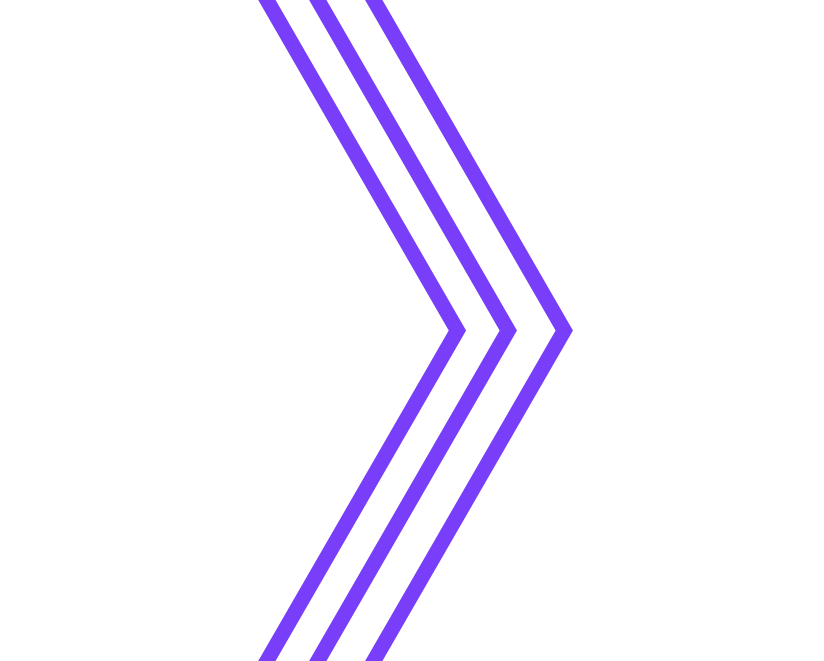White, Purple and Dark Purple Chevron Graphic